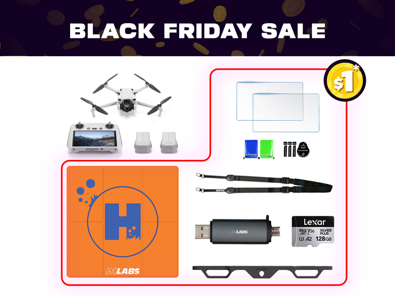 DJI Mini 3 FMC + $1 Bonus Bundle